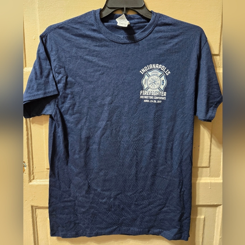 89th Annual Indianapolis Firefighter Convention April 2017 Short Sleeve Tshirt - Picture 2 of 5